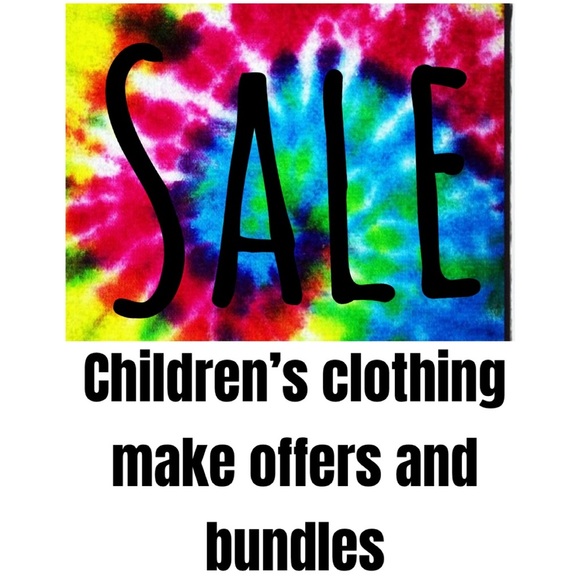 SALE TIE DYE Children’s CLOTHING EVERYTHING MUST GO Make Offers - Picture 1 of 1